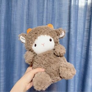 Cute Brown Sheep Plush Toy